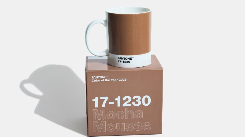 PANTONE 17-1230 Mocha Mousse